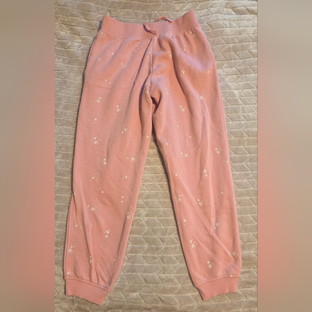 Champion Kids Pink Sweatpants Size L - Picture 2 of 8